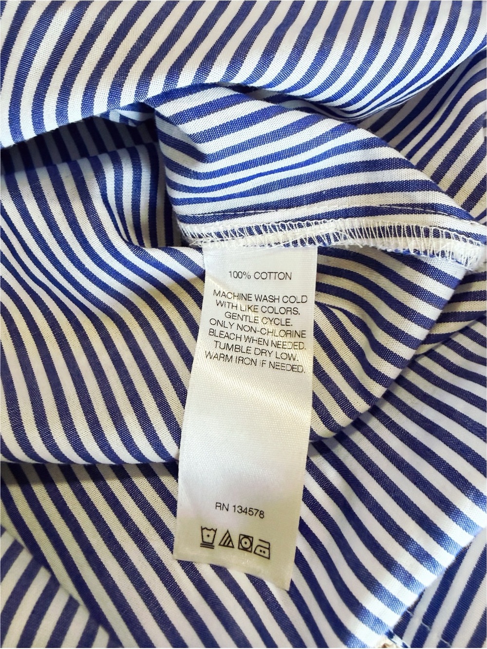 Vineyard vines stripped shirt - Picture 4 of 4